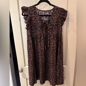 Leopard Print Dress